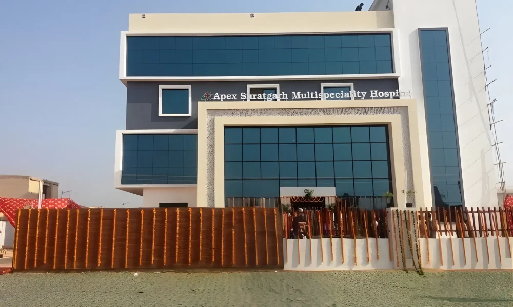 Apex Multispeciality Hospital, Suratgarh-back